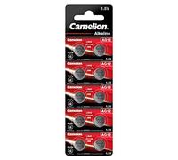 10 Piles AG12 / LR43 / LR1142 / 301 / 386 / 186 Camelion Alcaline 1,5V