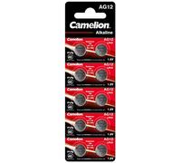 Camelion Piles AG12/LR43/LR1142/301/386/186 Alcaline 1,5V (10)