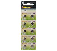 Camelion Piles bouton AG3/LR41/LR736/392 Pack de 10 alcalines jetables pour appareil photo