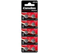Camelion AG10, 1,5 V, Alkaline, sous blister de 10