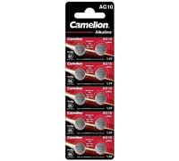 Camelion AG10 /LR1130/389/390/LR54 Blister de 10 Piles 0% de Mercure