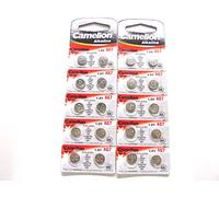 Camelion AG7/LR57/195/395, 2 x Pack de 10 piles alcaline