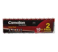 Camelion ALKALI-MANGAN AA PACK AVANTAGEUX (10 + 2 pcs.) / LR6 1.5 V - 2800 mAh
