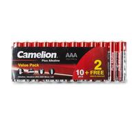 Camelion ALKALI-MANGAN AAA PACK AVANTAGEUX (10 + 2 pcs.) / LR03 1.5 V - 1200 mAh