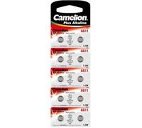 Camelion Alkaline Piles Bouton, AG11-LR721-SB AK-362-v362-SR721SW-280-29, 1.5 V - 10 pièces.[D1123]