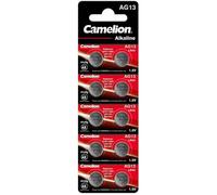 Camelion Blister 10 Piles Boutons AG13 LR44/LR1154/357 sans Mercure
