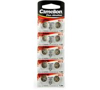 Camelion Blister 10 Piles Boutons AG13 LR44-LR1154-357 sans Mercure