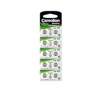Camelion - Blister de 10 Piles Boutons Alcalines LR1130 - AG10 - 389 - 1,5 V
