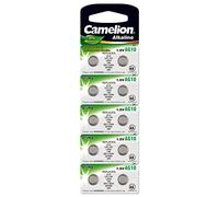 Camelion Camelion AG10 Lot de 10 piles bouton alcalines 1,5 V sous blister
