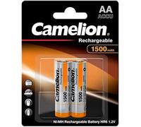 Camelion Hr6 Aa 1500Mah Batteries Rechargeables 2 Pcs.