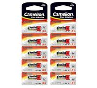 Camelion N LR1 910A MN9100 E90 Lot de 2 paquets de 5 piles pour détecteur de touche 1,5 V