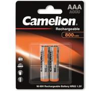 Camelion Pack 2 Piles Rechargeables AAA Micro HR3 800mAH