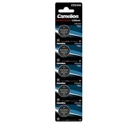 Camelion Pack de 5 13005450 Lithium Pile Bouton CR2450 (Argent)