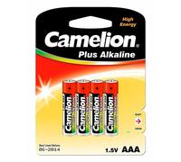 Camelion 59820 Pack de 4 Piles Alkaline universel LR3/AAA 1,5 V 1100 mAh