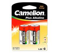 Camelion Piles 11000214 Alkaline Plus LR14 C Pack de 2 Bébé