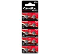 Camelion Pile bouton alcaline AG8 LR55 G8 LR1120 191 SR1120W GP91A 391 1,5 V Blister de 10 12051008