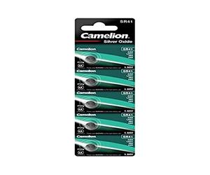 Camelion Silver Oxide SR41W/392 1.55V pile bouton - 1x Blister