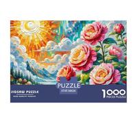 Camellia Puzzle Défi De 1000 Pièces Qualité Supérieure, Unicité, séparé Format... Cadeau de Noël idéal pour Adolescents (14+) et Adultes 38x26cm/1000pcs