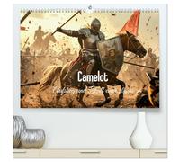 Camelot - Aufstieg und Fall einer Legende (hochwertiger Premium Wandkalender 2027 DIN A2 quer), Kunstdruck in Hochglanz: Der Kalender zeigt die Geschichte Camelots in zwölf Bildern.