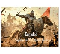 Camelot - Aufstieg und Fall einer Legende (Wandkalender 2027 DIN A3 quer), CALVENDO Monatskalender: Der Kalender zeigt die Geschichte Camelots in zwölf Bildern.
