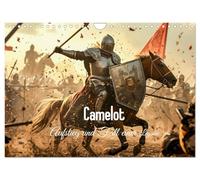 Camelot - Aufstieg und Fall einer Legende (Wandkalender 2027 DIN A4 quer), CALVENDO Monatskalender: Der Kalender zeigt die Geschichte Camelots in zwölf Bildern.