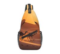 CamelPrint Sac à bandoulière léger pour homme et femme