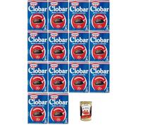 Cameo Ciobar Gusto Fondente chocolat chaud soluble Chocolat instantané, Istant hot chocolate, Adapté à la préparation végétalienne, 14x 125g + Italian Gourmet polpa 400g
