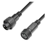 Cameo P EX 003 alimentation Rallonge IP65 [1x XLR mâle - 1x XLR femelle] 3.00 m noir