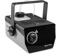 Cameo PHANTOM F3 - Machine à fumée électrique, compacte, 950W avec éclairage bicolore du réservoir en acier allié noir