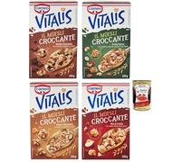 Wasa Original Lot de 3 crackers avec 100 % farine de seigle, tranches croustillantes avec farine de seigle entier, riches en fibres, 275 g + boîte italienne Gourmet Polpa di Pomodoro 400 g