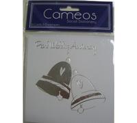Cameos - Invitations "Pearl", 30e anniversaire pack de 6 SG28468 (taille unique) (Blanc/argent)