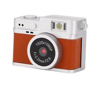 Camera, 1080p 20MP Mini Caméra de Taille de Pouce, Caméscope Numérique de Keychain à écran de 0,96 Pouce pour Enregistrement de Voyage Vidéo Photo (Brown)