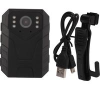 caméra 4K HD pour le corps - Clip sur caméra portable de surveillance des mouvements de nuit pour les forces de l'ordre 100-240V prise UE