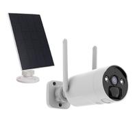 Caméra 4MP rechargeable + Panneau solaire - KYF - Pour KIT écran 7' enregistreur 4MP ULTRA HD
