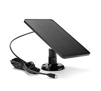 Caméra à batterie rechargeable 10 W Panneau solaire pour moniteur de sécurité Wifi avec câble de charge USB Panneau de charge solaire