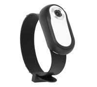 Caméra à Collier for Animaux de Compagnie, Nouveau Produit 2024, Longue durée Vie la Batterie, Mini caméra Pouce 1080HD, Portable, Cyclisme, Sport, enregistreur for(White Collar)