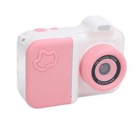 Caméra à Double Objectif D'objectif, Affichage de 3,5 Pouces, Caméras Avant et Arrière, Carte 32 Go, Matériau ABS, Batterie de 1300mAh, imprimé Photo et Vidéo Facile, Rose (Rosée