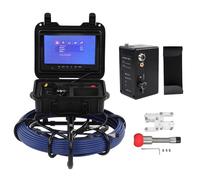 Camera à égout 9in HD Caméra flexible d'écran d'écran flexible avec des lumières LED pour les pipelines Système d'eaux usées DC 12V