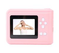 Caméra à imprimé instantané 1080p, Caméra Vidéo Numérique HD 48MP HD pour Enfants avec 3 Rouleaux Papier D' Thermique 32 Go SD Carte en Noir et Blanc (#1)