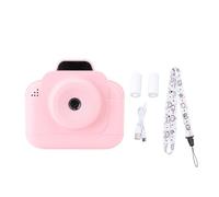 Caméra à imprimé instantané Glomora 1080p 2,4 Pouces écran Thermique Temps Time Plusieurs filtres Travel Camera instantané Jouet pour Les étudiants (Rosa)