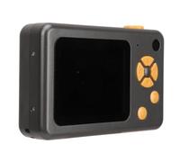 Caméra à selfie pour enfants, 6 filtres pour enfants, double caméra, 26 cadres mignons pour cadeau d'anniversaire (noir)