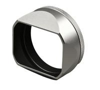Camera Accessories, avec Anneau Adaptateur 49mm, Pare-Soleil carré en métal, baïonnette argentée, Compatible avec l'appareil Photo Fujifilm Fuji X100VI X100V