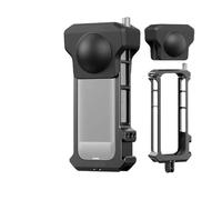 Camera Accessories, Cage de caméra d'action avec Cadre de Protection en Aluminium, avec Capuchon, Compatible avec Les Accessoires Insta 360 X4,for Camera-Cage