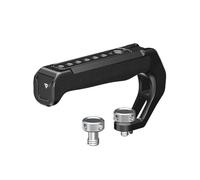 Camera Accessories, Poignée supérieure avec Trou de localisation Arri 3/8, Support de Chaussure Froide, Micro de Moniteur, Compatible avec Nikon Canon Sony DSLR Cage Rig,for Parts(Silicone Handle)
