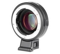 Camera Adapter, Adaptateur d'objectif à Ouverture Manuelle, réducteur de focale, Booster de Vitesse, Compatible avec Nikon F à Sony E Mount A7 A7SII A6600 NEX-7, NF-E,for Shooting(NF-E)