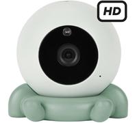 Caméra additionnelle HD Babyphone vidéo Yoo Go+, batterie rechargeable, longue autonomie, faible emission d'ondes vert d'eau, noir TU