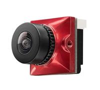 Caméra analogique Caddx Ratel2 500MP Pixel Angle de Vision de 165 degrés Compatible caméra Pratique Polyvalente(Red)