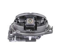 Caméra Arrière Auto pour VW pour Golf7 7.5 MK7 pour GTI pour GTE Pas Besoin Codage Canbus Données Plug Play Trajectoire Dynamique Emblème Inversé Caméra Recul(OEM MQB Flip Cam)