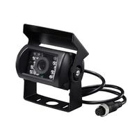 Caméra arrière Automobile Caméra de recul étanche pour stationnement et stationnement,18 LED,Vision Nocturne IR,pour Bus,Camion,Camping-Car,Van,12V,24V(4 PIN)