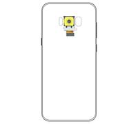 Caméra Arrière pour Samsung Galaxy S8 Module Appareil Photo Compatible + Nappe Noir